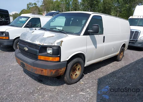 2010 Chevrolet Express 2500 Work Van из США, поврежденный, VIN 1GCZGFBG1A1126735